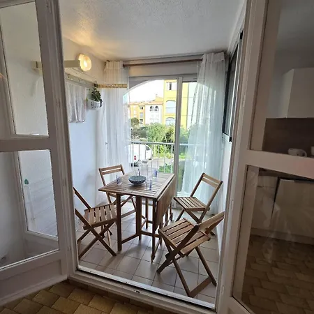 Genois Joli 2 Pièces 4 Pers Mt St Martin Proche Port Cap D'agde Appartement Agde